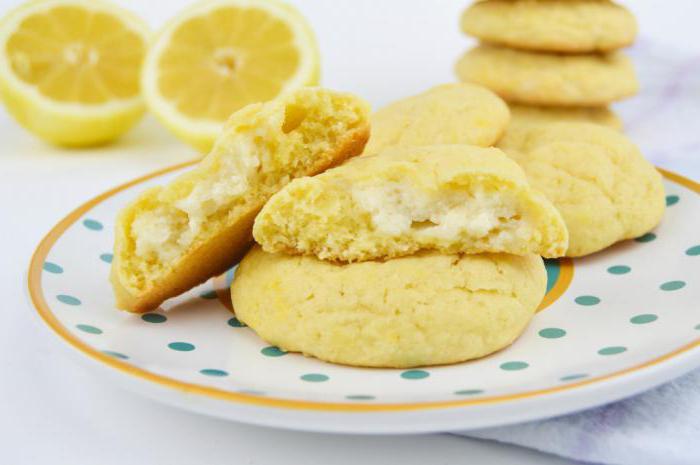 рецепт печенья с лимонной начинкой 