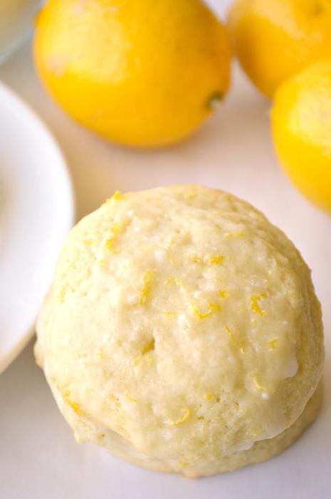 печенье с лимонной цедрой рецепт