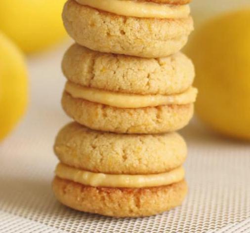 рецепт лимонного песочного печенья
