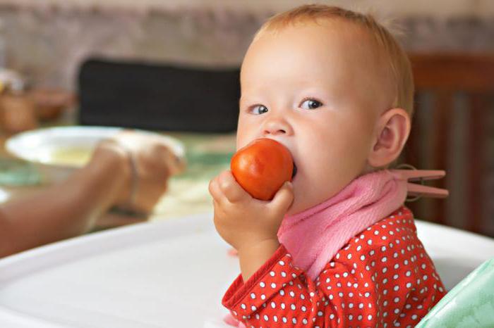 when to start giving the child tomatoes