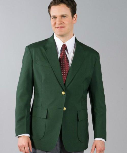 с чем надеть зеленый пиджак