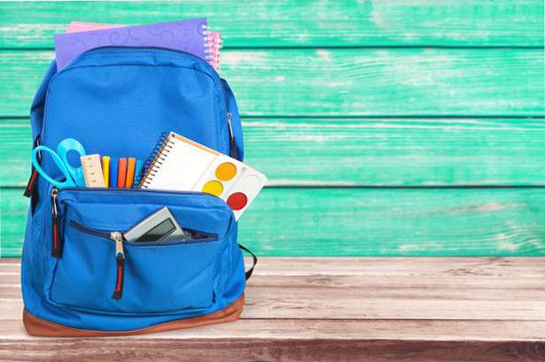 what a first grader needs to go to school