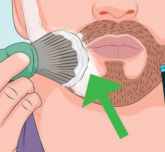 как брить первые усы 