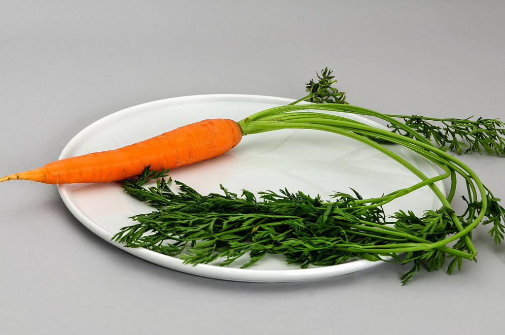 The benefits of carrots for children