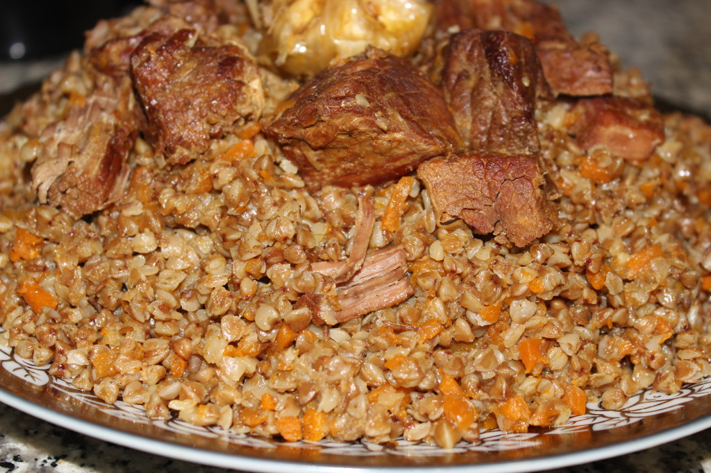 Рецепт риса с гречкой в духовке рецепт с фото
