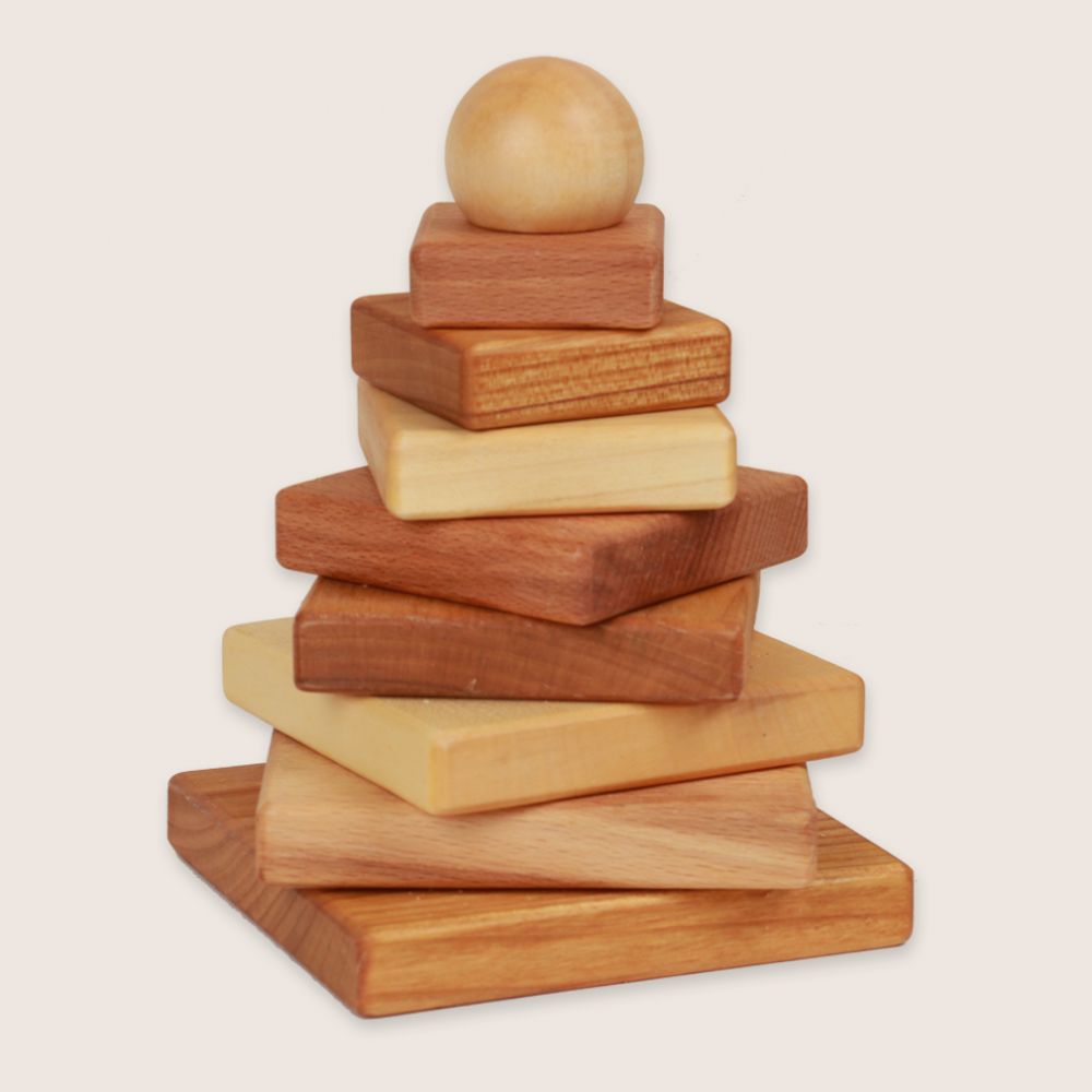 деревянная пирамидка