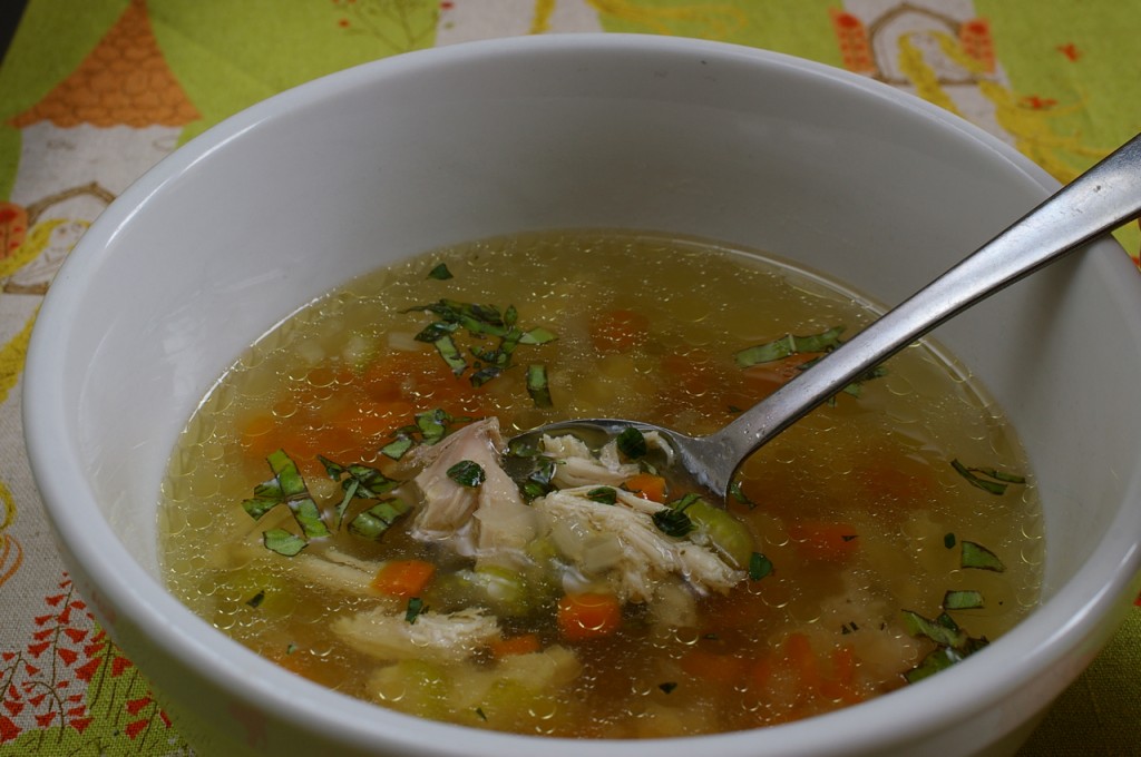 гороховый суп с шейками куриными