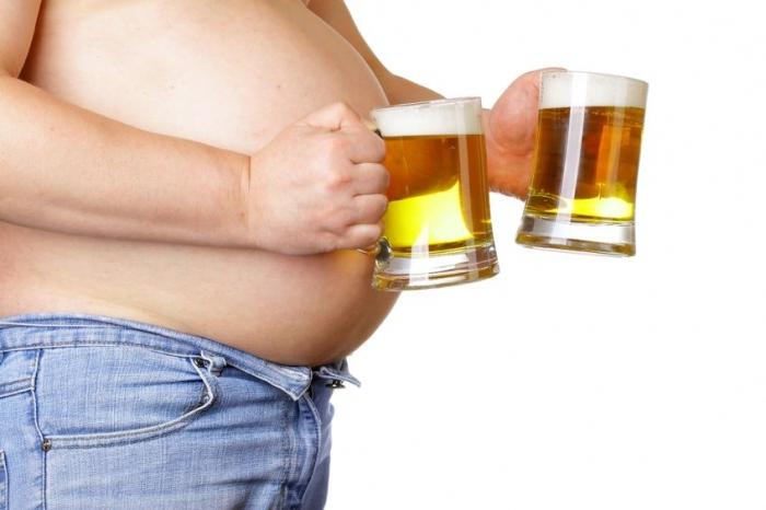 why are getting fat from beer