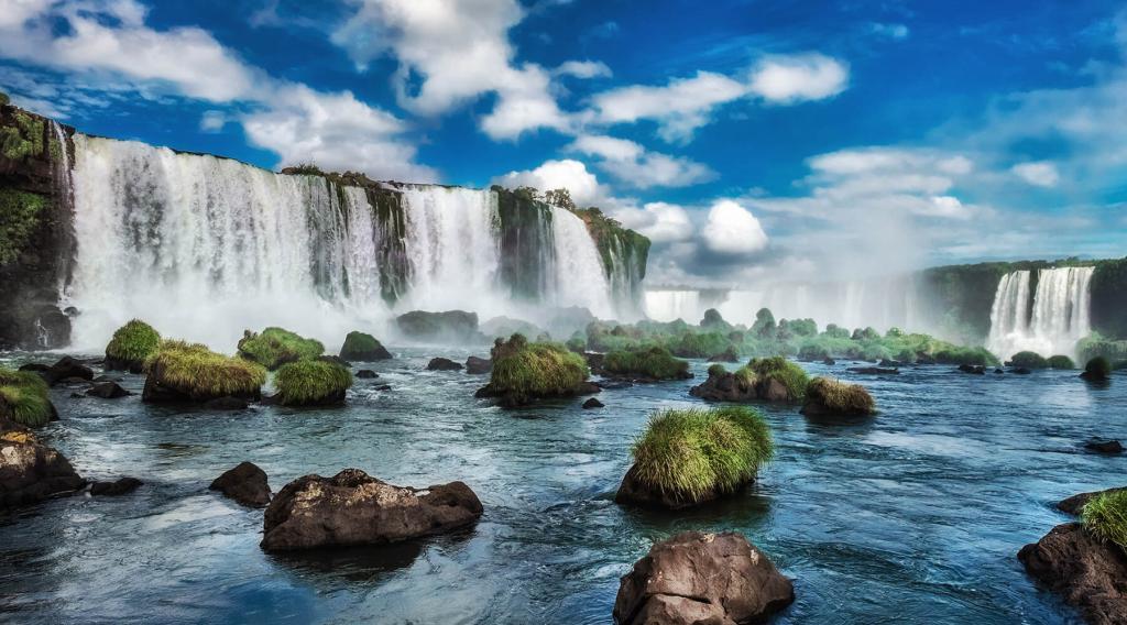 водопад игуасу