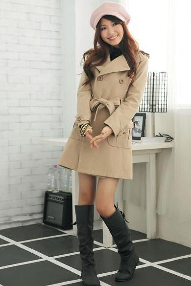 classic beige coat