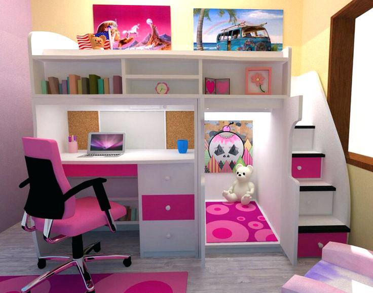Интерьер для маленькой комнаты для девочки: интересные идеи и рекомендации