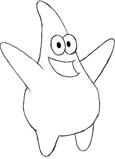 how to draw patrick pencil