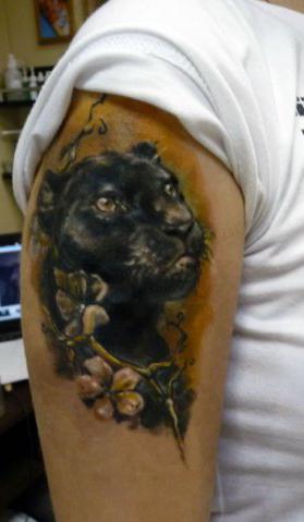 татуировки пантера