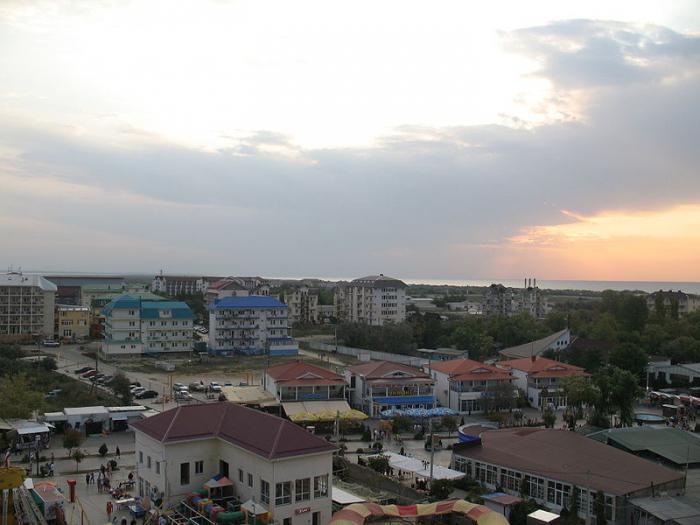 beach in vityazevo