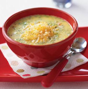 broccoli mashed soup