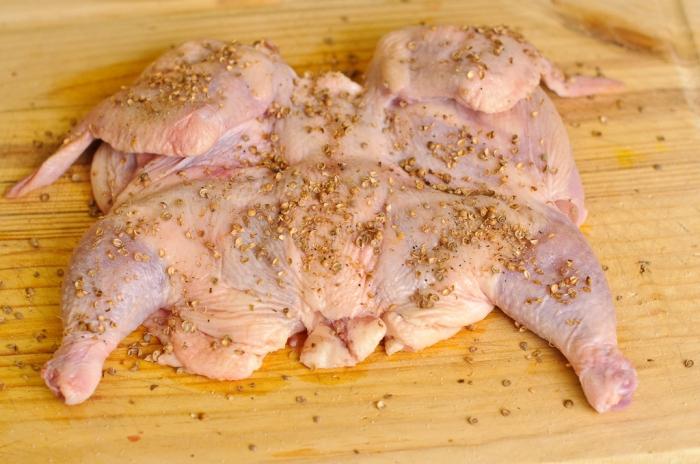 Цыпленок табака в духовке с корочкой рецепт с фото