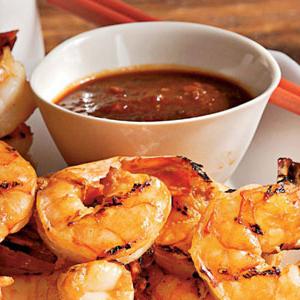 shrimp with sauce