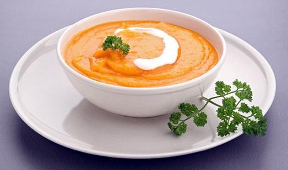 cream pumpkin soup