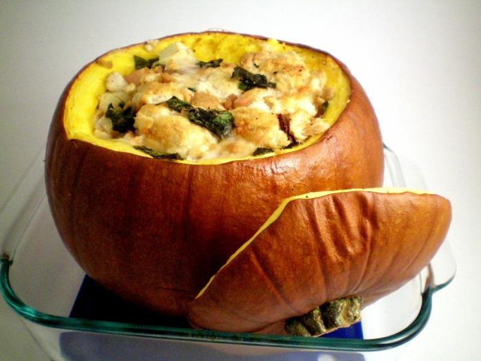 pumpkin with rice