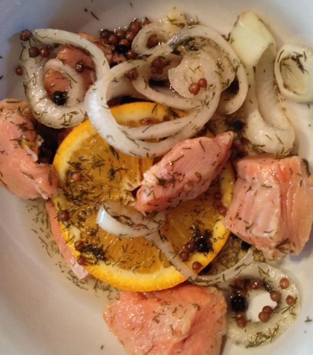 how to pickle chum salmon in brine