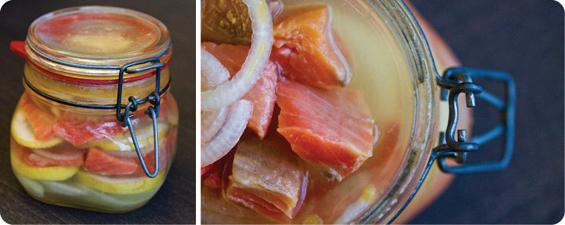 how to salt salmon