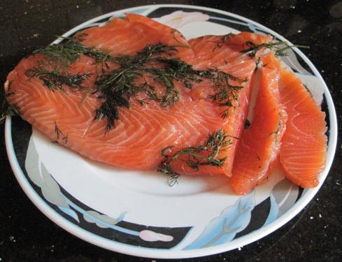 how to salt salmon at home