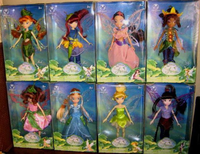 disney fairy dolls