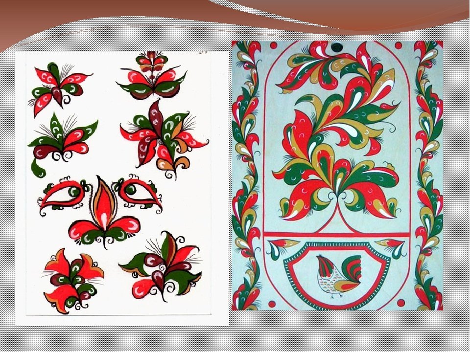 Традиции Северодвинской росписи