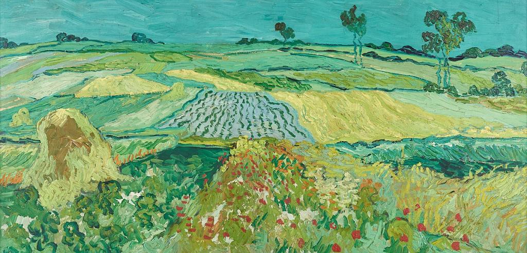 Винсент Ван Гог "Пшеничные поля близ Овера"