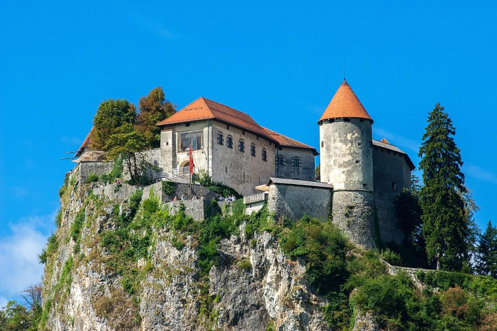 Крепость Блейский град в Словении