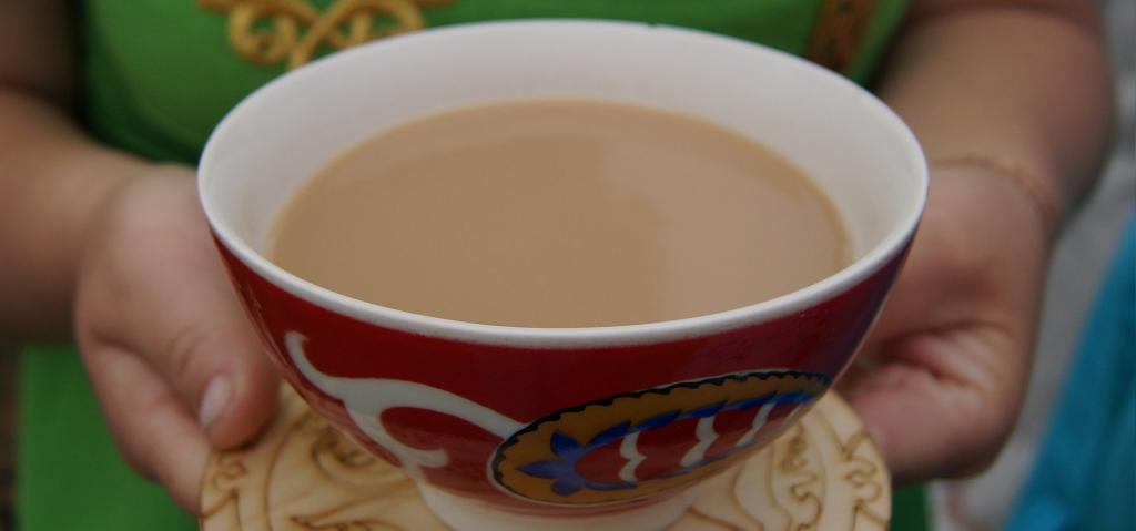 Калмыцкий чай с молоком (джомба)