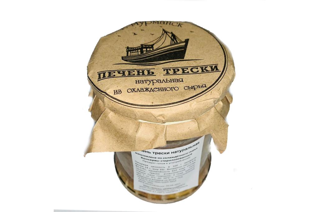 Печень трески из банки