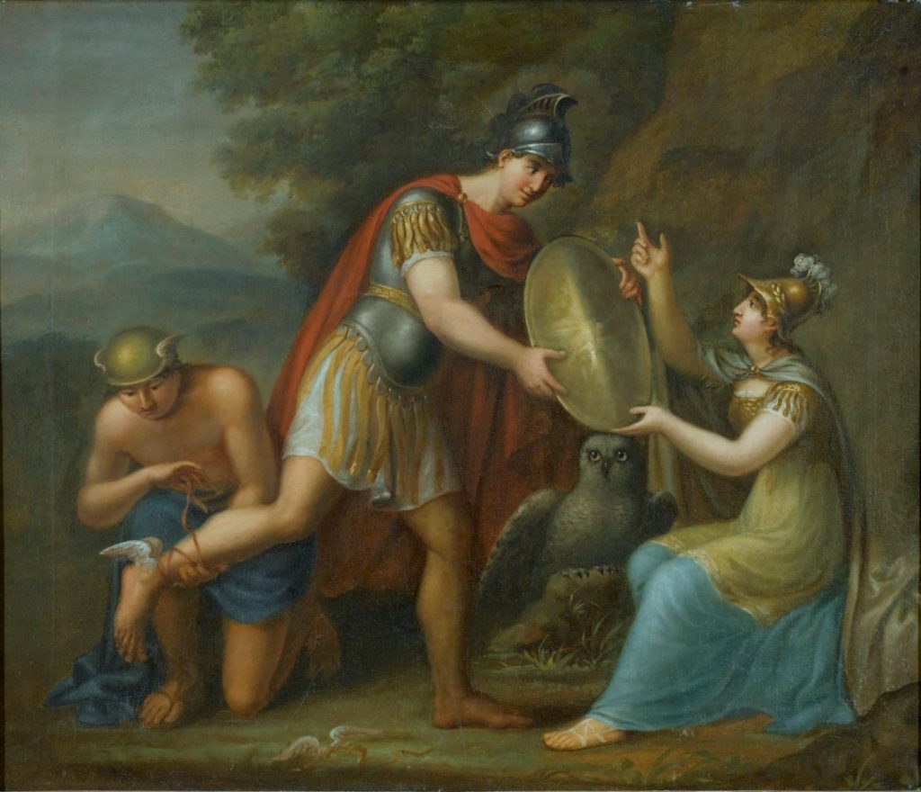 Афина и Персей