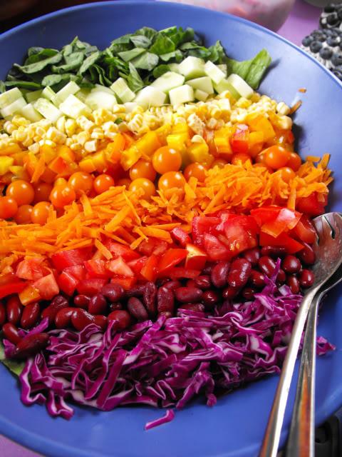 Салат радуга рецепт с фото классический