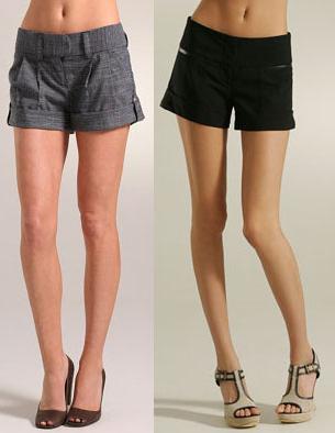 high waist shorts