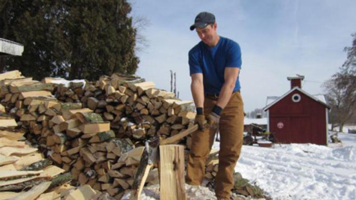 как правильно рубить дрова или колоть дрова