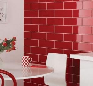 how to glue tiles on the wall