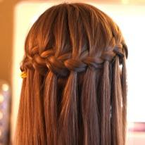 braid weaving french waterfall