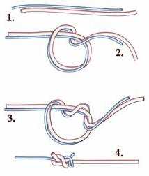как привязать поводок к шнуру