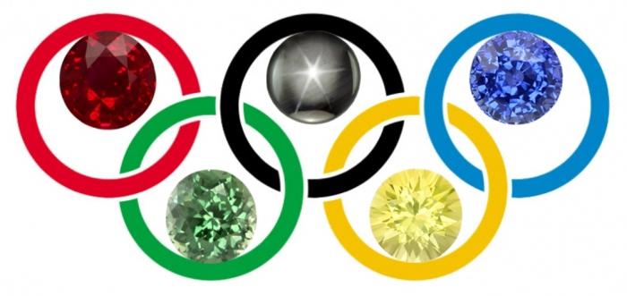 Цвета олимпийских колец 