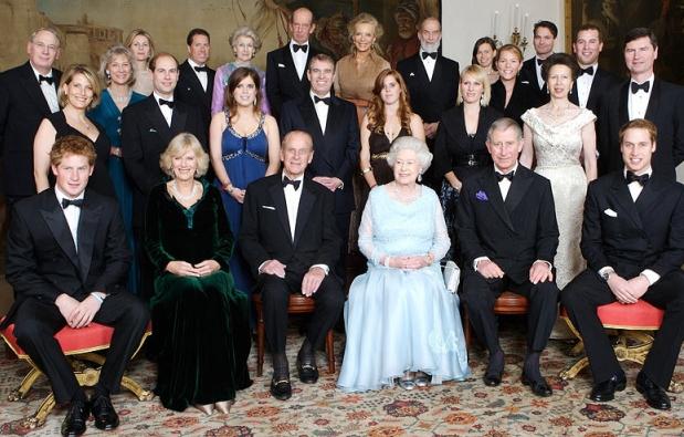  члены королевской семьи Великобритании