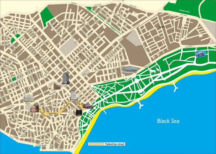 Varna map