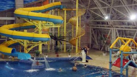 Water park in Chelyabinsk