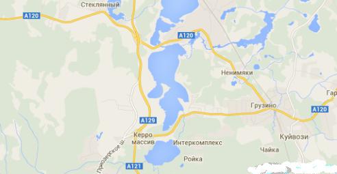  лемболовское озеро карта