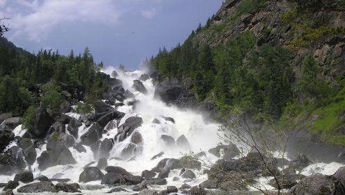 водопад учар как добраться