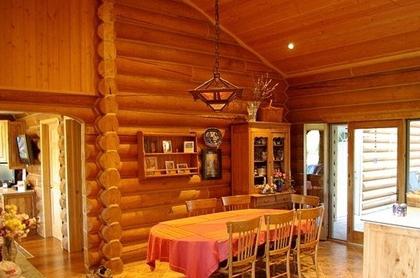 interior decoration of timber houses