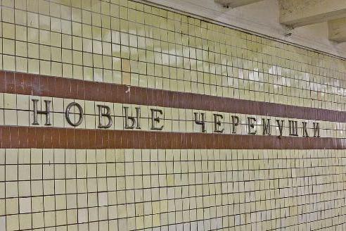 Moscow metro new bird cherry