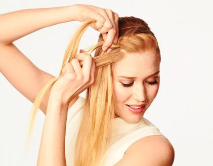 how to braid a french braid