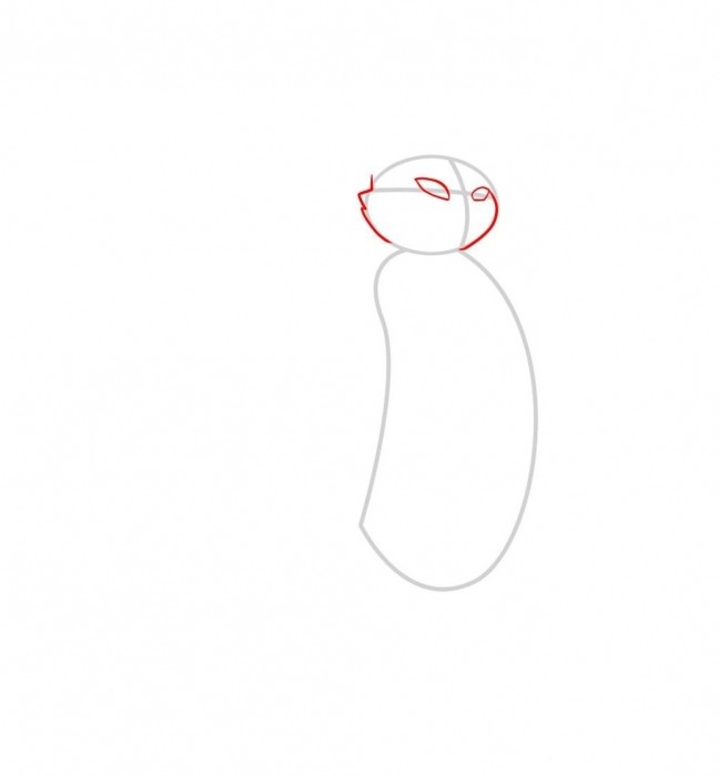 как нарисовать кота в сапогах 2