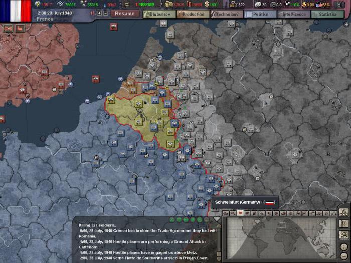 hearts of iron 3 читы